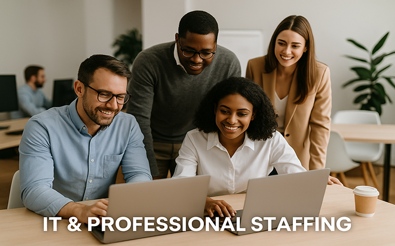 IT and professional staffing